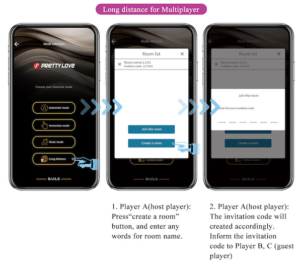 Pretty Love BILLY máy massage hậu môn điều khiển từ xa app