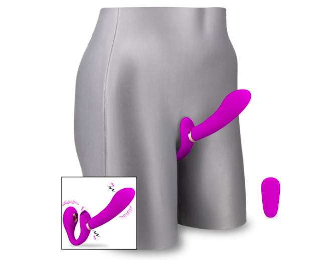  So sánh Dương vật giả 2 đầu rung và sốc điện dùng sạc - Pretty Love Thunderbird tốt nhất