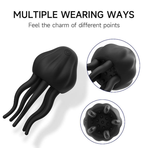 Máy massage hình bạch tuộc Little Jellyfish kích thích đầu dương vật