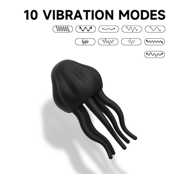 Máy massage hình bạch tuộc Little Jellyfish kích thích đầu dương vật