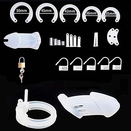 Khóa Dương Vật Silicone Cao Cấp – An Toàn Nhiều Vòng Điều Chỉnh Êm Ái