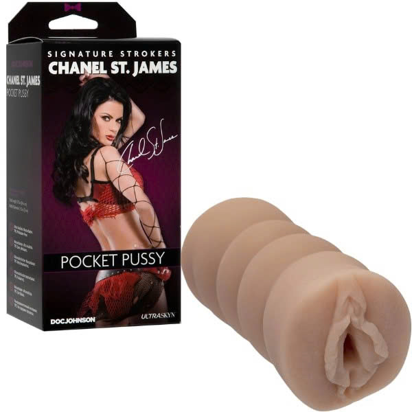 Doc Johnson Chanel St. James Pocket Pussy Âm Đạo Giả Ngôi Sao Phim Cao Cấp