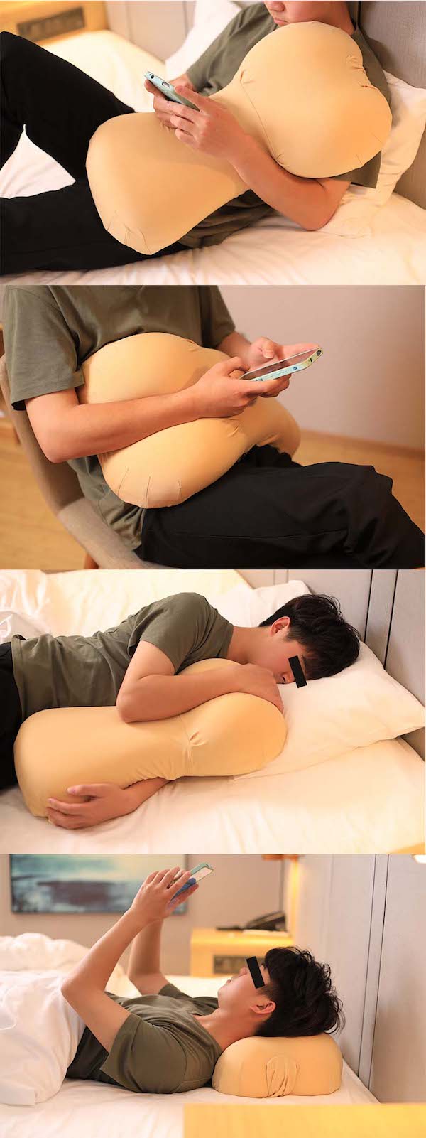 Gối ôm tình dục ZZ41 Man Pillow cho nam thủ dâm tự sướng bondage sex