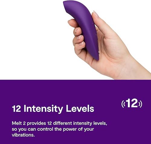 We-Vibe Melt 2 Máy Kích Thích Âm Vật Sóng Khí Cao Cấp Điều Khiển Qua App