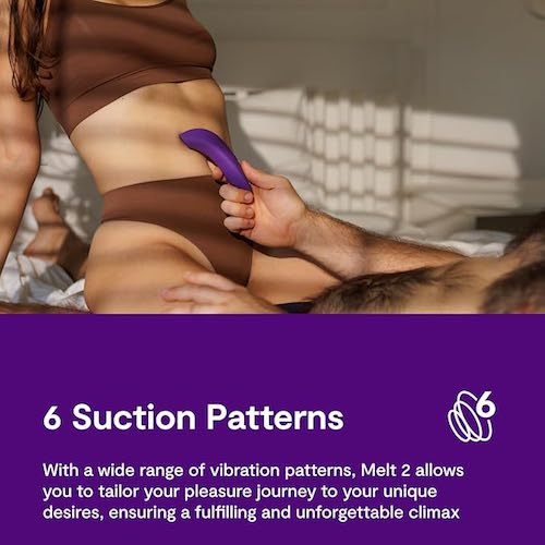 We-Vibe Melt 2 Máy Kích Thích Âm Vật Sóng Khí Cao Cấp Điều Khiển Qua App