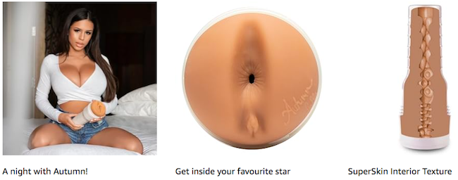 Fleshlight Girls Autumn Falls Peaches Âm Đạo Giả Cấu Trúc Hậu Môn