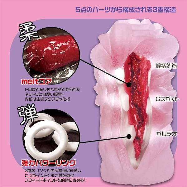 Magic Eyes Lustful Gimmick Awakening Toroman Onahole Âm Đạo Giả Trong Suốt 3 Vòng Tăng Lực