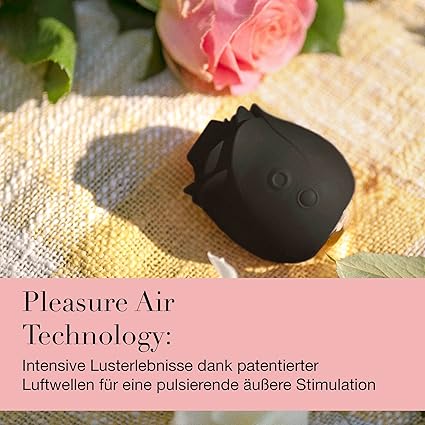 Máy Rung Thổi Âm Vật Fifty Shades Hearts & Flowers Hoa Hồng Kích Thích Pleasure Air