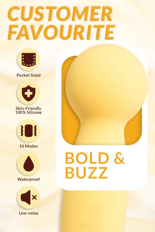 Chày Rung Mini Blenva Bloomi 10 Chế Độ Rung Êm Ái Silicone Mềm Mịn Kín Đáo