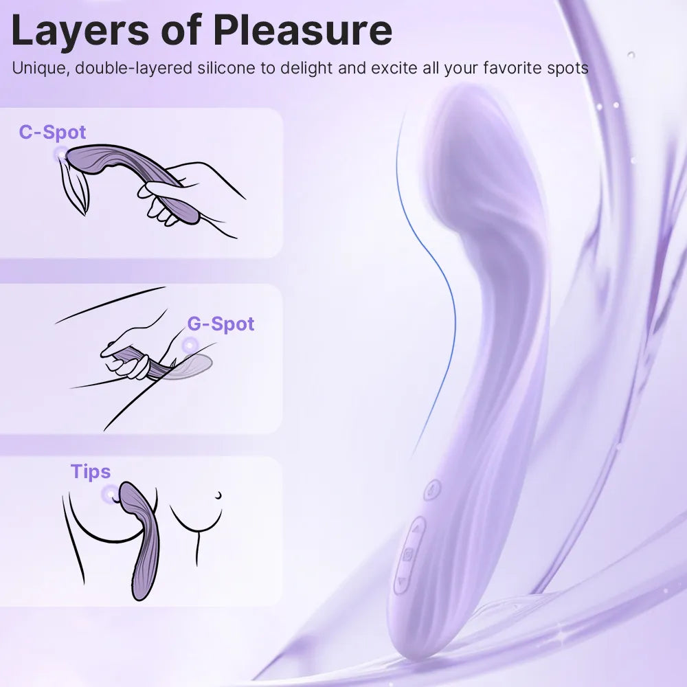 Máy massge điểm G hai động cơ Svakom Margot điều khiển qua app