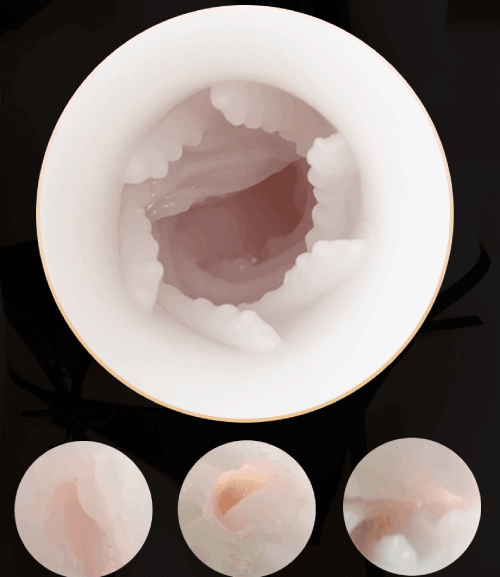 Âm đạo giả Yulei Jiuai tự động bú mút rung toả nhiệt