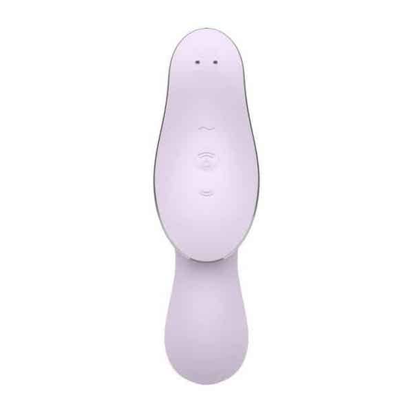 Satisfyer Curvy Trinity 2 Máy Rung Kích Thích Điểm G Sóng Áp Suất Clitoris Cao Cấp