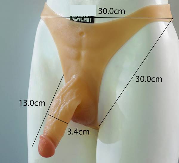 Dương Vật Giả Rỗng Ruột Manmiao W40 Quần Tam Giác Silicone Cao Cấp