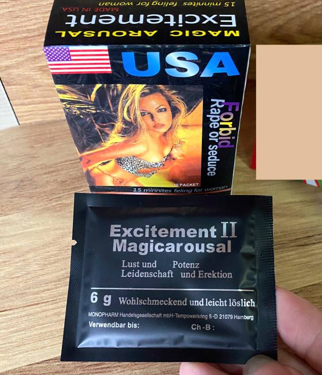 Bột Kích Dục Nữ Excitement II MagicArousal USA Thuốc Tăng Cường Ham Muốn Dạng Bột Mịn