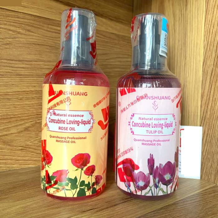 Dầu Massage Body Quanshuang Hương Hoa Hồng 200ml – Dầu Massage Dưỡng Da Thư Giãn Cao Cấp Dầu Massage Body Quanshuang Hương Hoa Hồng 200ml – Dầu Massage Dưỡng Da Thư Giãn Cao Cấp