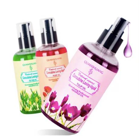 Dầu Massage Toàn Thân Quanshuang Tulip Oil 200ml – Gel Bôi Trơn Hương Hoa Tulip Quyến Rũ