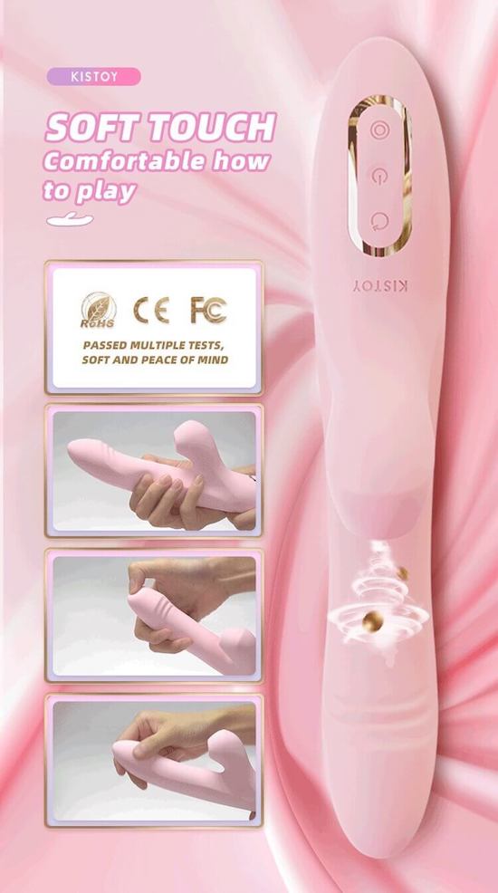 Dương Vật Giả Rung Xoay Hút Kisstoy Katy Max – Sextoy Cao Cấp Kích Thích Điểm G & Tăng Khoái Cảm