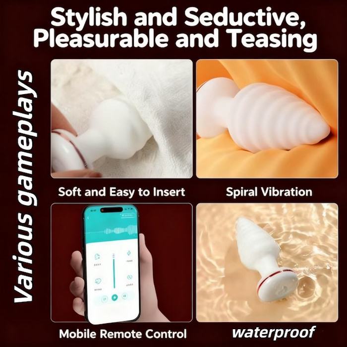 Plug Kích Thích Hậu Môn Galaku Unicorn Rung 10 Chế Độ Điều Khiển Qua App Massage Tuyến Tiền Liệt