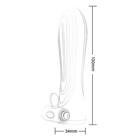 Bao cao su Aichao đôn dên có rung mạnh tăng kích thước dương vật kích thích khoái cảm