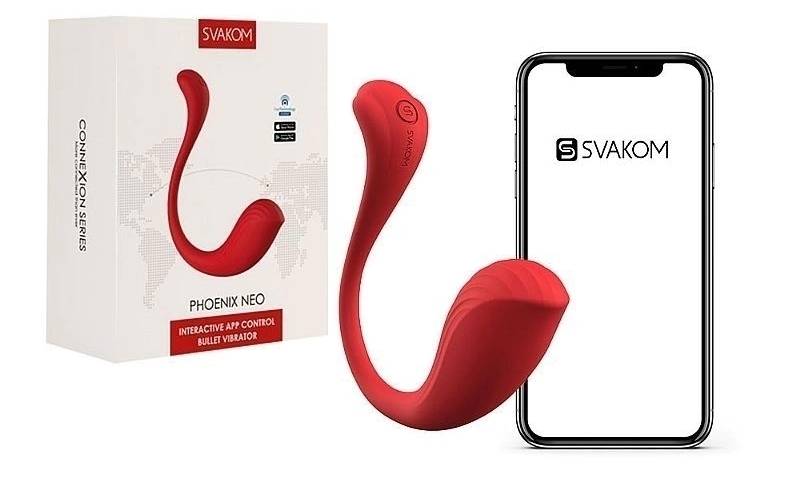 Trứng rung tình yêu Svakom Phoenix Neo điều khiển qua app