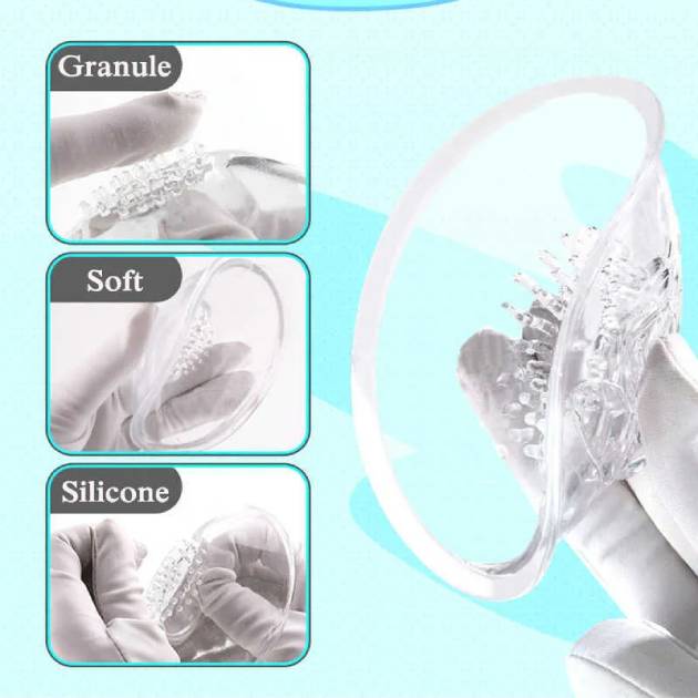 Máy rung massage vú đầu ti 3 in 1 điều khiển remote kích thích nhũ hoa