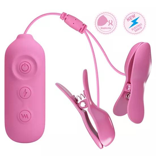 Kẹp ti kích điện PRETTY LOVE NIPPLE CLIP kích thích núm vú nhũ hoa