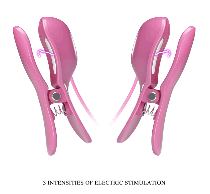 Kẹp ti kích điện PRETTY LOVE NIPPLE CLIP kích thích núm vú nhũ hoa
