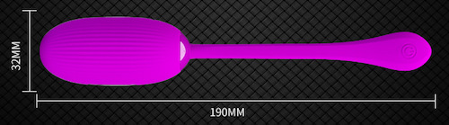 Trứng rung sốc điện Pretty Love Shock Fun không dây điều khiển từ xa kích thích mạnh mẽ