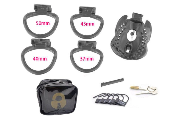 Khóa dương vật trong suốt cao cấp tăng khoái cảm an toàn chính hãng