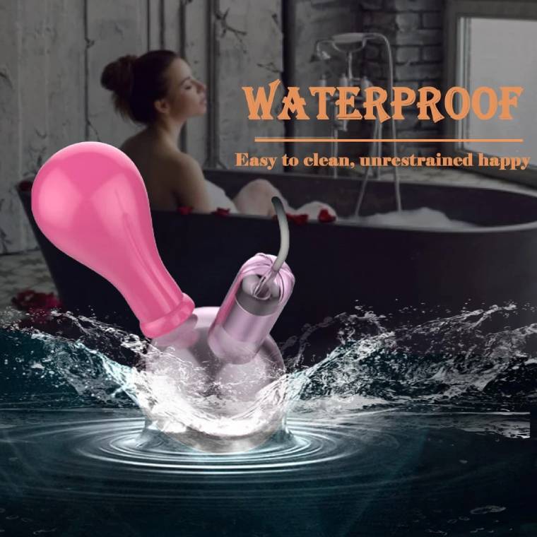 Máy Massage Kích Thích Núm Vú Baile Crazy Beauty 7 Chế Độ Rung Hút Nhũ Hoa Ngực