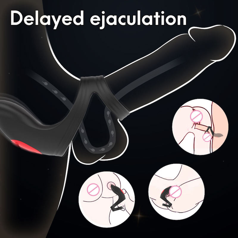 Vòng Rung Đôi Điều Khiển Từ Xa Fanshiyao – Kéo Dài Thời Gian Tăng Khoái Cảm Cặp Đôi