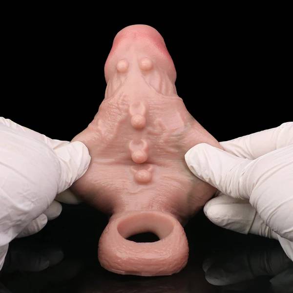 Bao Cao Su Đôn Dên Hở Đầu FAAK Spartan Có Quai Đeo Tròng Bìu Tăng Kích Thước Dương Vật