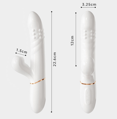 Dương Vật Giả Ankni Rung Thụt Hút Bi Xoay Mềm Mại Kích Thích