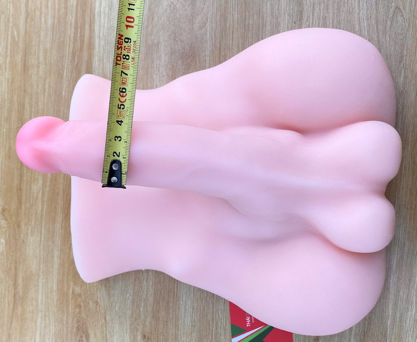 Mông Giả Nam Nguyên Khối 2.5kg Có Dương Vật Silicon 4cm Siêu Mềm Chân Thật