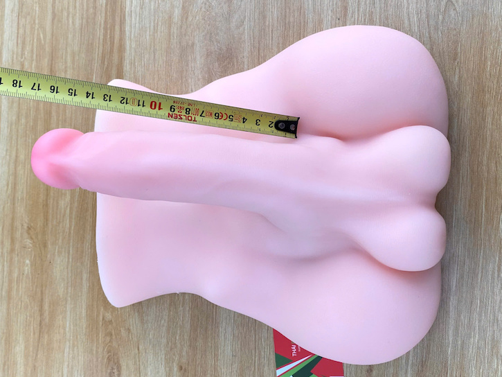 Mông Giả Nam Nguyên Khối 2.5kg Có Dương Vật Silicon 4cm Siêu Mềm Chân Thật