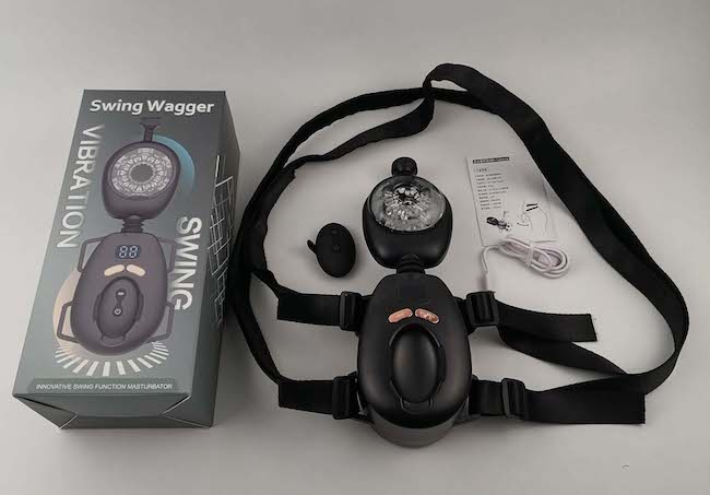 Swing Wagger Máy Thủ Dâm Tập Luyện Dương Vật Tự Động 2 in 1