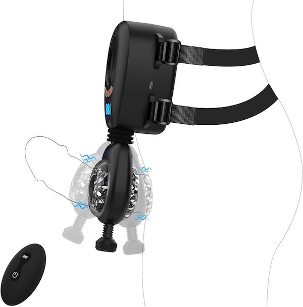 Swing Wagger Máy Thủ Dâm Tập Luyện Dương Vật Tự Động 2 in 1