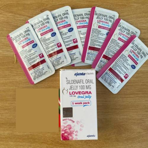 Lovegra Oral Jelly 100mg – Thạch Uống Hỗ Trợ Tăng Ham Muốn Kích Thích Tình Dục Nữ Giới