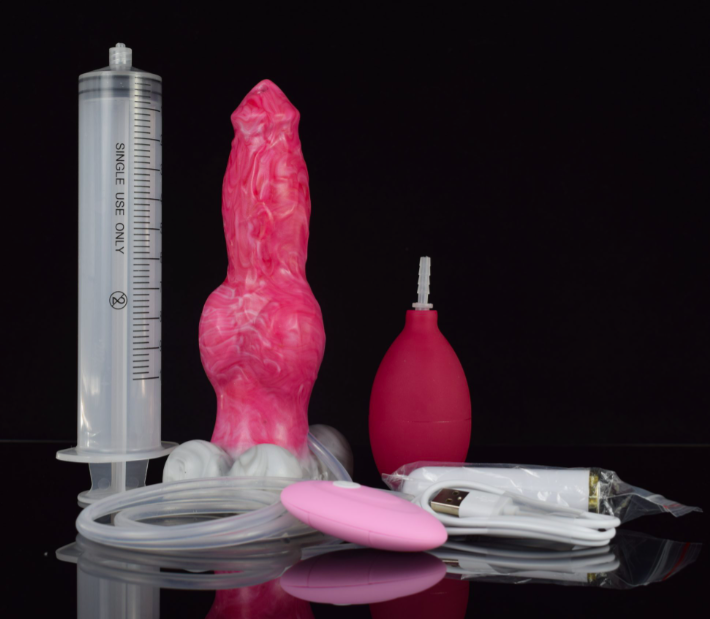 FAAK Hellfire dương vật giả rung 10 chế độ bắn tinh chân thực