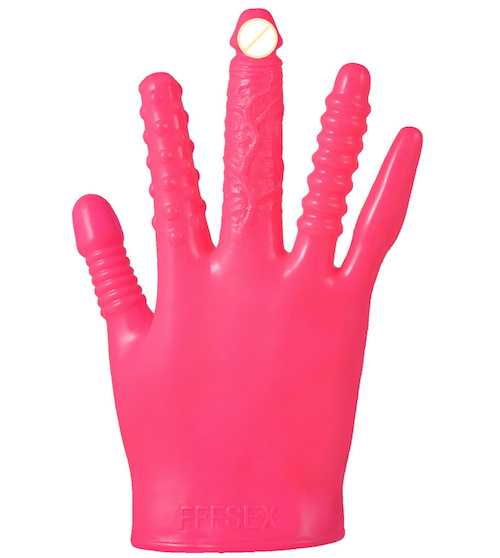 Bao tay tự sướng có rung ngón giữa gân gai siêu đã kích thích