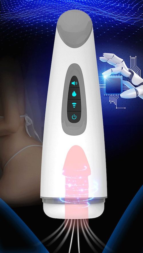 Âm đạo giả rung bú mút co bóp toả nhiệt máy thủ dâm cap cấp