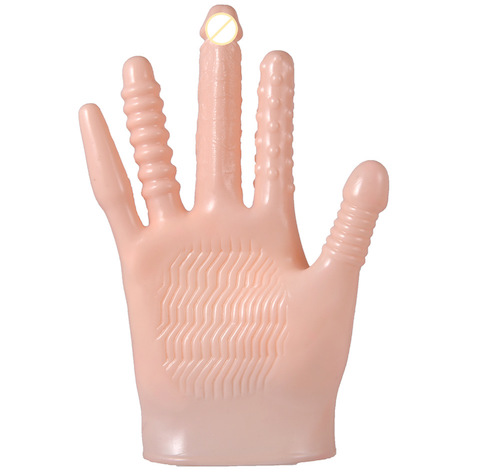 Bao tay tự sướng có rung ngón giữa gân gai siêu đã kích thích