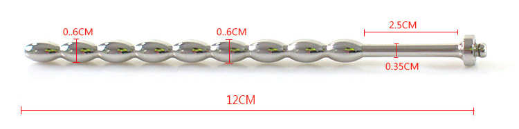 Bộ xung điện massage hậu môn dương vật inox không gỉ kích thích