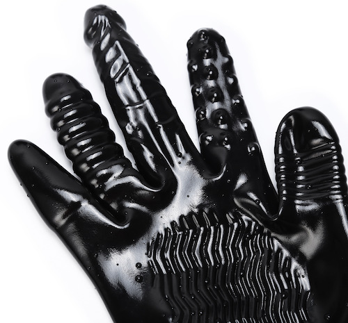 Bao tay tự sướng có rung ngón giữa gân gai siêu đã kích thích