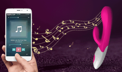 Nalone Rhythm cao cấp rung cảm biến âm thanh pin sạc USB