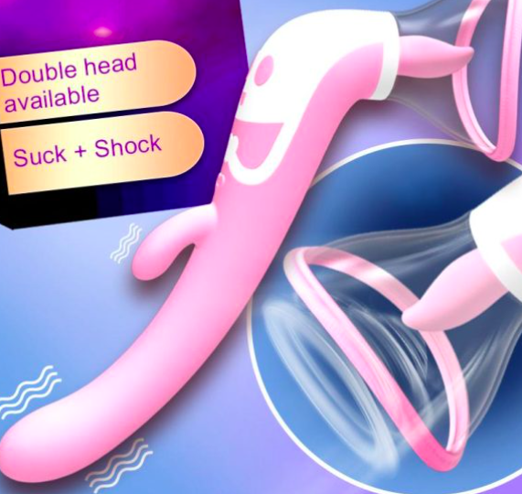 Dương vật giả rung kích thích liếm thổi điểm G tỏa nhiệt