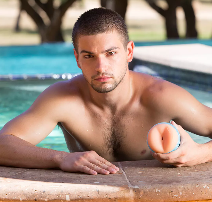 Âm đạo giả Fleshjack Boys Johnny Rapid lỗ hậu môn thật như người mẫu