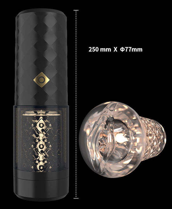 Âm đạo giả Migyy Manhood rung thụt xoay đa chế độ