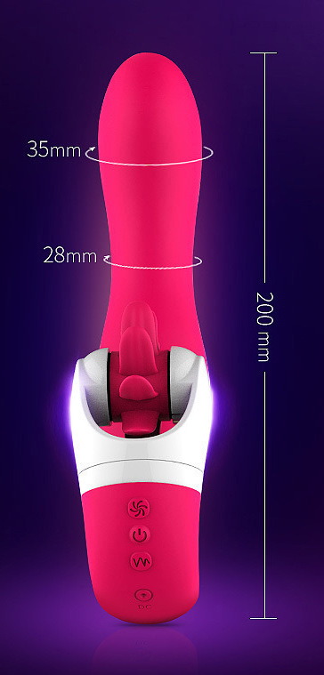 Dương vật giả Chi Dave rung xoay liếm nhiệt sưởi ấm cực phê