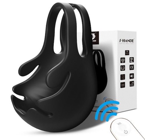 Vòng Đeo Dương Vật S-Hande Nest-RCT Rung Massage Từ Xa